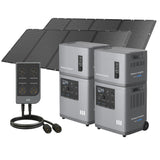 Package #13: Mango Power E: 240v 800w Solar: 120V | 14kWh Capacity | 6kW Output | Two 400w Mango Move Solar Panels