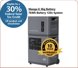 Package #4: Mango Power E: Big Battery: 120V | 7kWh Capacity | 3kW Output