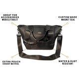 EscapeZone Stylish Women’s Handbag with Faraday Pockets (Large)