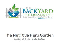 Herb Garden Tour: The Nutritive Herb Garden